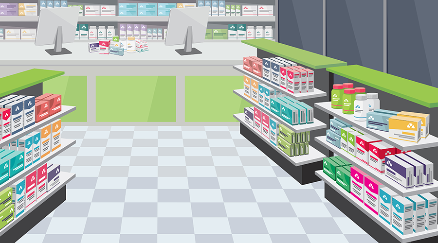 retail pharmacy design